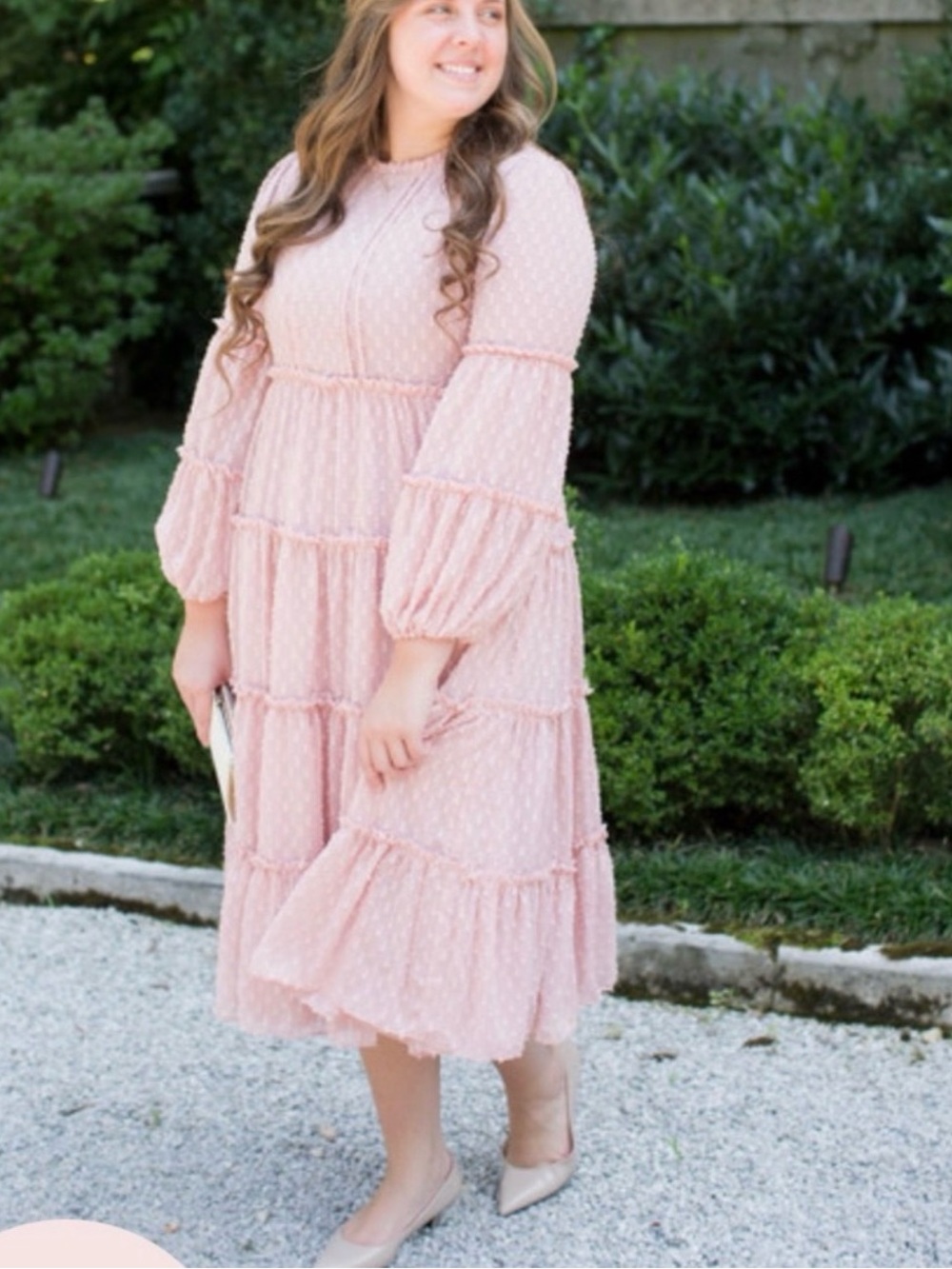 Dainty Jewells Bella Pink Maxi Dress 4X 💗 Modest Dress